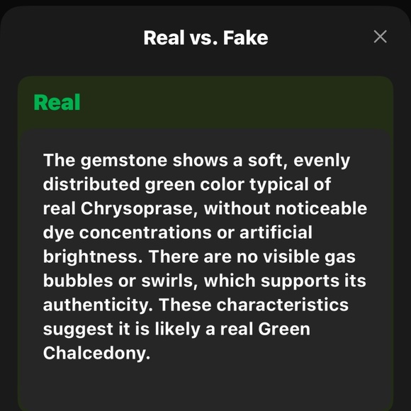 Green Chalcedony Carved Cross Pendant Pale Green EUC - Picture 9 of 9